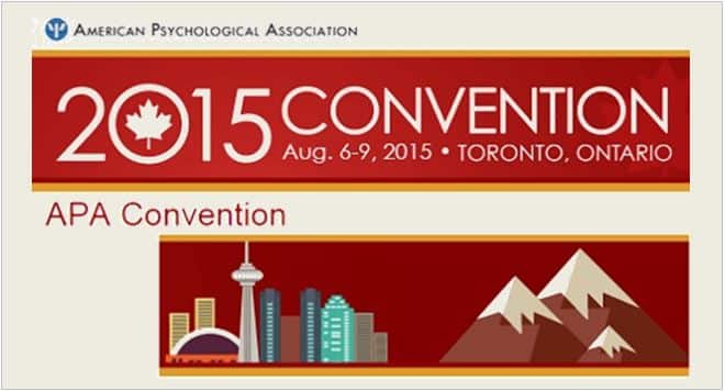 APA Convention 2015: Society Programs and Events