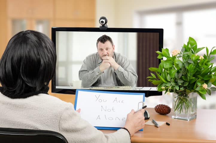 Effectiveness For Online Cognitive Behavioral Therapy Versus Outpatient Treatment